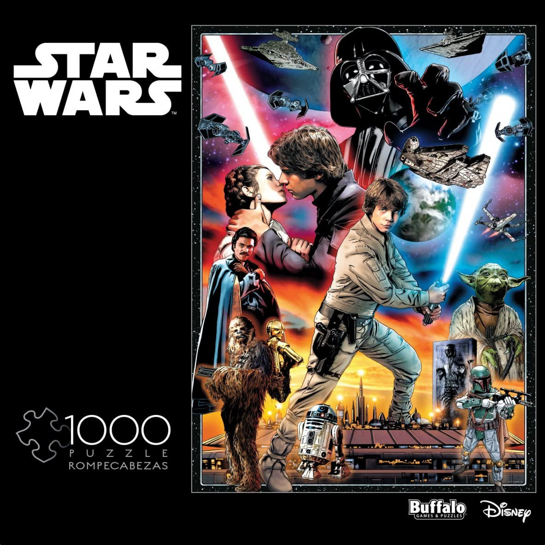 Star Wars The Empire Strikes Back Collage 1000 Piece Jigsaw Puzzle